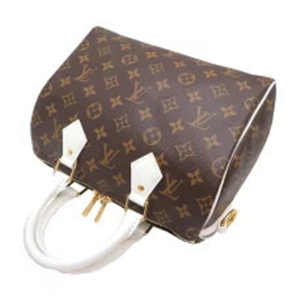 Louis Vuitton Speedy Bandouliere Handbag Monogram White - Picture 4 of 6